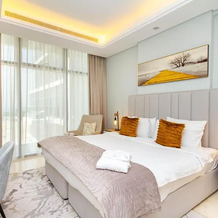 Bespoke Holiday Homes - Palm Jumeirah- 2 Bedroom Sea View With Pool & Beach Access, The 8 Dubai Exterior photo